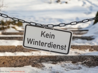 kein Winterdienst