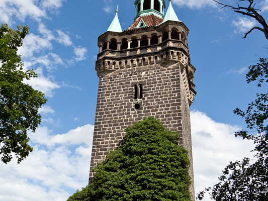 Turm der Stadtmauer Welterbestadt Quedlinburg