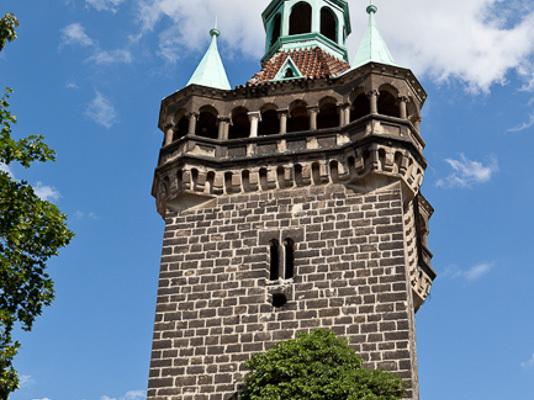 Turm der Stadtmauer Welterbestadt Quedlinburg