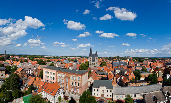 Blick über Quedlinburg