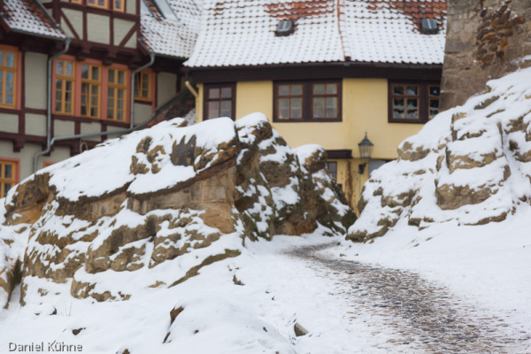 Welterbestadt Quedlinburg im Winter