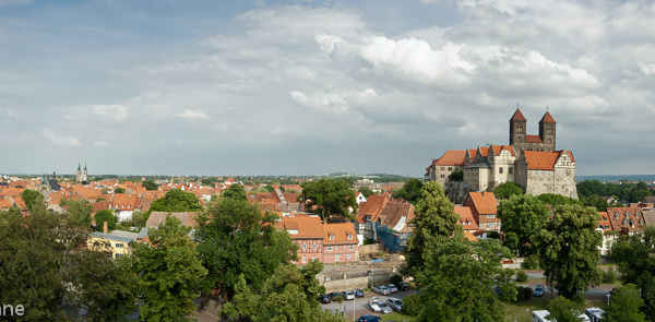 Panorama Welterbestadt Quedlinburg