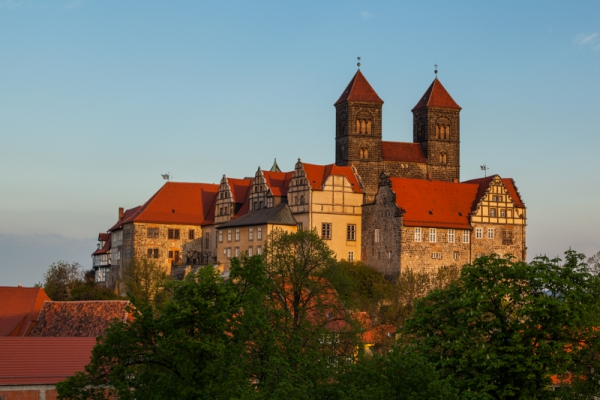 Welterbestadt Quedlinburg Schlossberg Stiftskirche