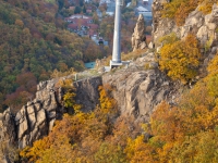 Blick vom Hexentanzplatz in das Bodetal / Harz