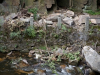 Felssturz im Bodetal Gefährdung Arbeitsplätze