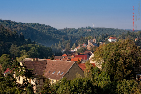 Blick über Güntersberge / Harz