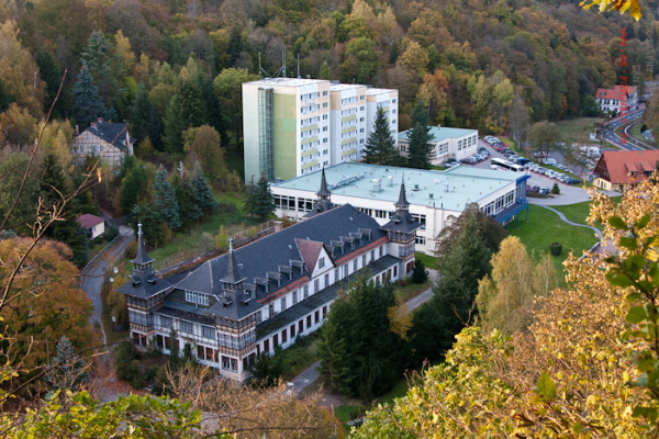 Blick auf Alexisbad