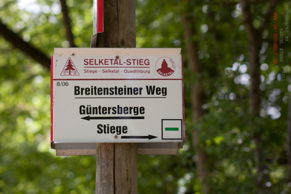 Wanderweg Beschilderung