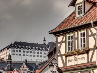 Stolberg im Harz mit Blick zum Schloss