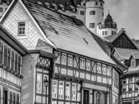 Stolberg im Harz mit Blick zum Schloss