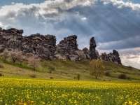 Teufelsmauer Harz Teufelsmauer-Stieg von Ballenstedt bis Blankenburg