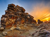 Teufelsmauer Harz Teufelsmauer-Stieg von Ballenstedt bis Blankenburg