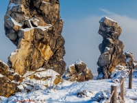 Teufelsmauer Harz Teufelsmauer-Stieg von Ballenstedt bis Blankenburg