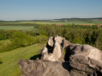 Teufelsmauer Harz Teufelsmauer-Stieg von Ballenstedt bis Blankenburg