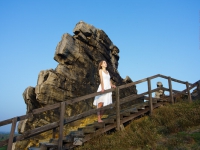 Teufelsmauer Harz Teufelsmauer-Stieg von Ballenstedt bis Blankenburg