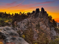 Teufelsmauer Harz Teufelsmauer-Stieg von Ballenstedt bis Blankenburg