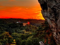 Teufelsmauer Harz Teufelsmauer-Stieg von Ballenstedt bis Blankenburg