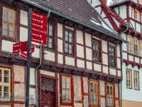 Welterbestadt Quedlinburg im Winter mit Schnee Winterimpressionen_DSF8617