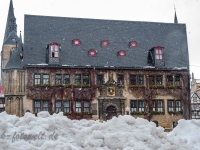 Welterbestadt Quedlinburg im Winter mit Schnee Winterimpressionen_DSF8669