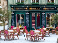 Welterbestadt Quedlinburg im Winter mit Schnee Winterimpressionen_DSF8675